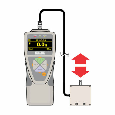 zta-dpu digital force gauge with remote sensor