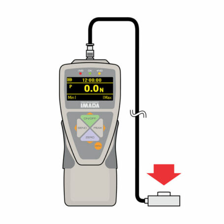 zta-lm digital force gauge with button sensor