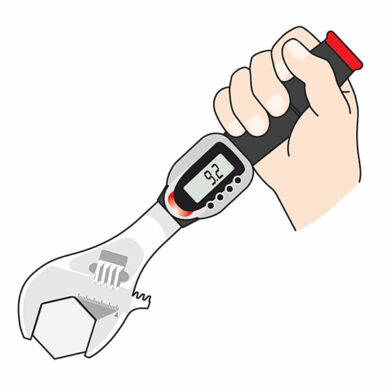 KTC Digital Adjustable Wrench