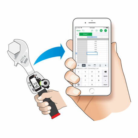 KTC adjustable torque wrench for iPhone