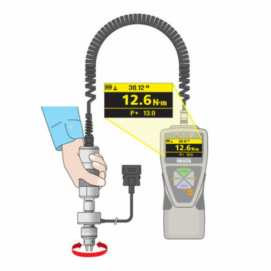 htga-amk digital torque gauge with angle encoder