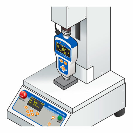 ATD Auto Durometer Stand closeup