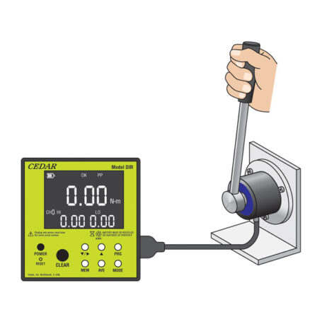 Cedar DIR-IP digital torque tester